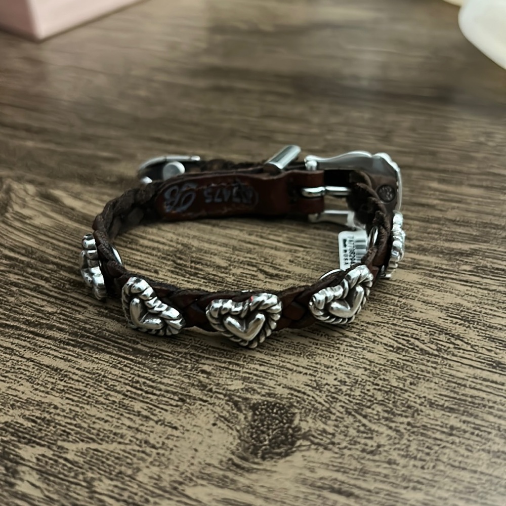 Brighton Roped Heart Braid Bandit Bracelet